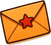 Ilustração de duas cartinhas